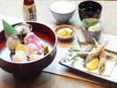 お刺身&目光唐揚げ(夕食付プラン)