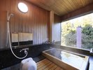 温泉内風呂付き和洋室|客室専用の温泉を備えた贅沢な和洋室