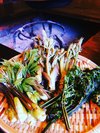 裏山でとれた山菜です。