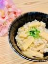 春には裏山でとれた筍をつかい筍ご飯に。