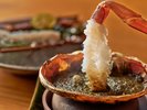 蟹お刺身