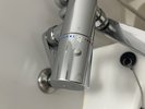 温度調節が簡単な蛇口です。