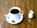 お食事のあとはコーヒーを一杯飲んでほっと一息。