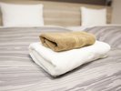 甚平、タオル、紙スリッパもご用意しております。お部屋でリラックスしてお過ごしいただけます。