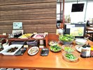 朝食バイキング