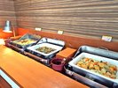 朝食バイキング