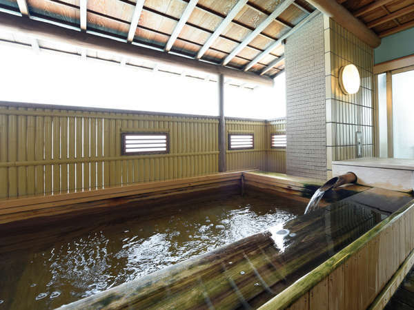 2階檜木風呂