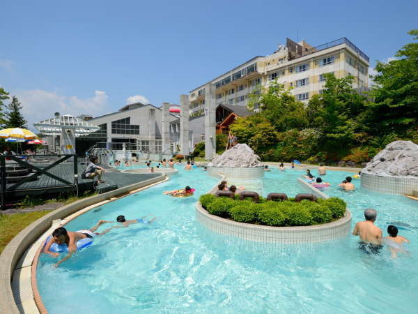 【ホテルサンバレー那須】敷地内に9つの宿泊棟が建つ那須高原の温泉リゾートホテル♪