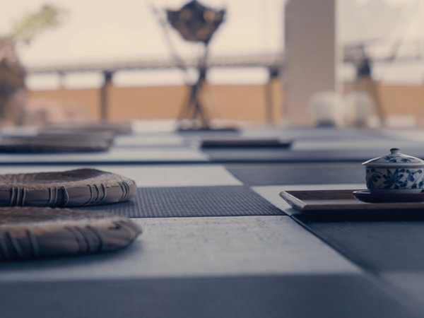 【御座くつろぎ処〜ひなた〜】琉球畳が敷かれたほっと心やすらぐ空間