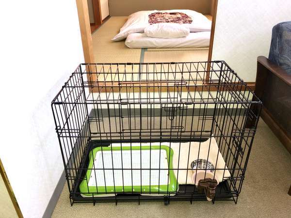 ペットも泊まれる和室（6畳）客室一例