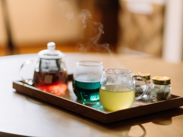 �x�b�h���[���ɂ́@�n�[�u�e�B�[�����p�ӂ��Ă���܂��B