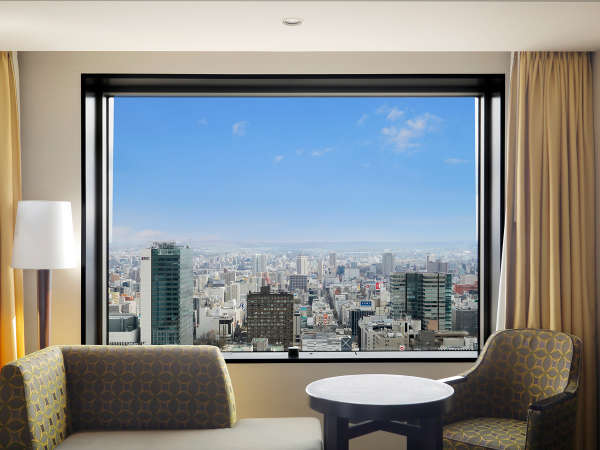 23階～34階、高層フロアの客室からは札幌の街並みを一望できます。