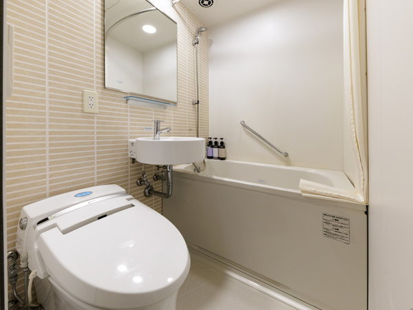 シングルルーム(ユニットバスルーム)