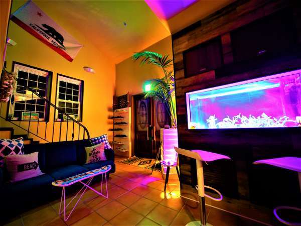 �J���t�H���j�A�X�^�C���̏h�@�v�������@�����������FNight Aquarium