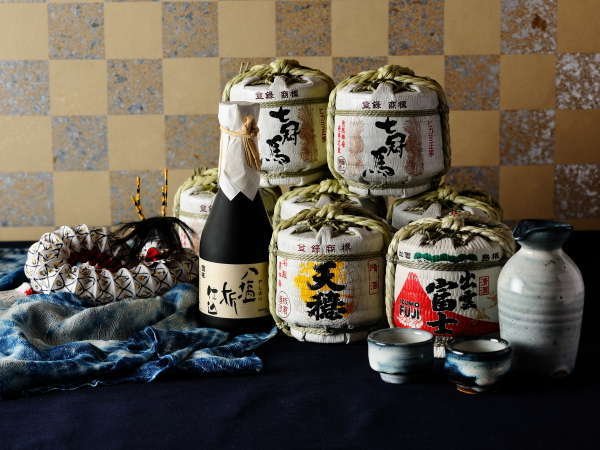 【日本酒BAR】島根の地酒を揃えた酒処をご用意しています