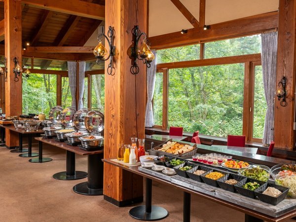 朝食バイキング