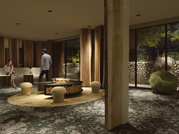 �bLOUNGE�b�X�̐Î�Ɖ��̗h��߂��ɕ�܂��A�����̃��E���W�B