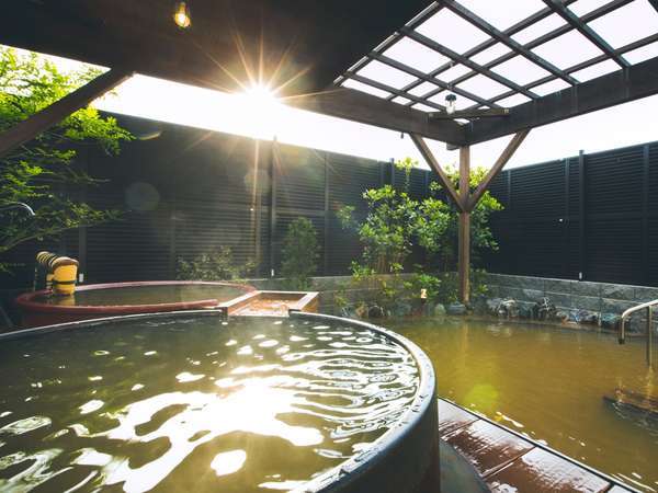 ご宿泊のお客様は「ハウステンボス天然温泉」の大浴場が無料でご利用いただけます！