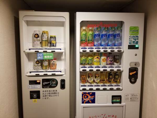 Urplais ホテル 旅館 宿泊施設の検索 お飲み物の自動販売機コーナーは各階にご用意いています 階によってメーカーは異なります クロス ウェーブ船橋