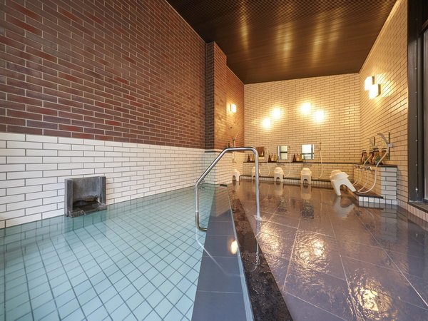 【大浴場】5つの源泉を掛け合わせた効能豊かな天然温泉