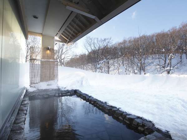 八甲田地区で唯一オールシーズン入浴ができる◎雪見露天風呂◎