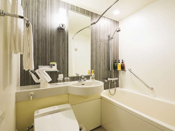【風呂】バスルームプレミアムフロアのバスルームはユニットバスをご用意しております。