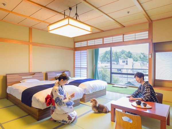 スタンダード和ベッドツイン ※客室の一例