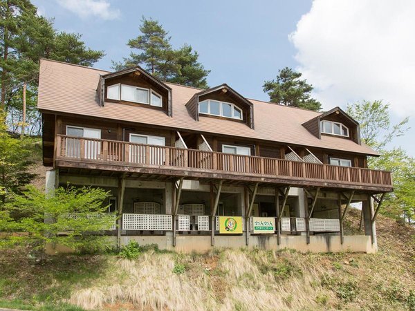 わんわんパラダイス 安曇野【わんちゃん専用連棟型コテージ外観】