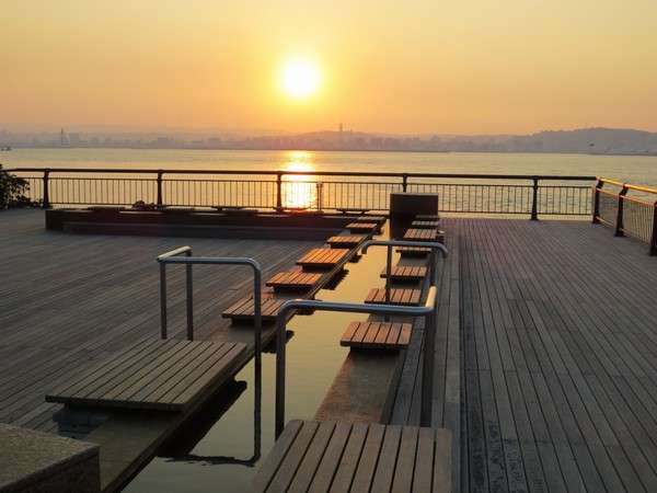 桜島 人気 温泉 浴衣