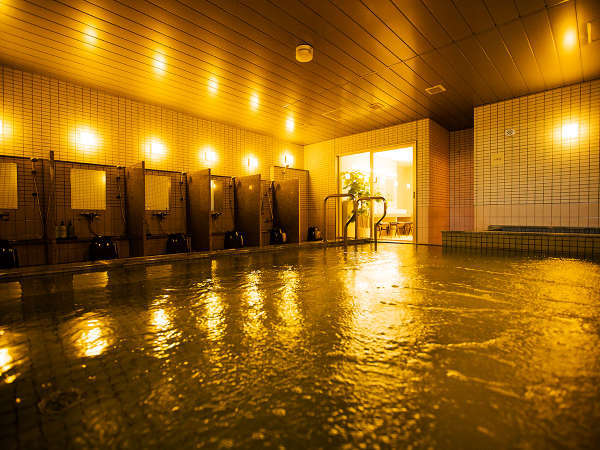 ■男性専用大浴場■　京都の良質な井戸水を沸かした湯です。