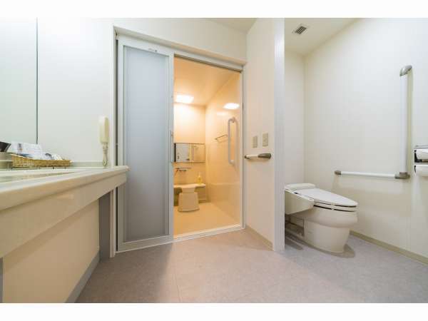 バリアフリールームのバス・トイレ（1室のみ）