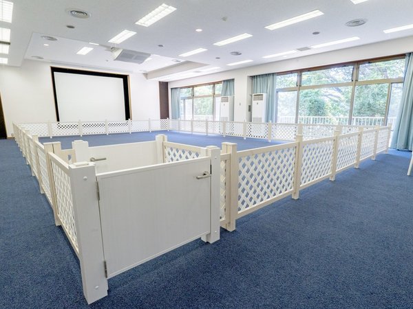 【dog park】ホテル別館に屋内ドッグランを新設！
