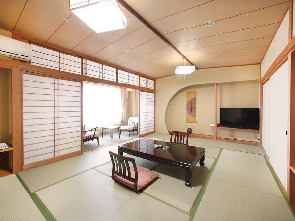 和室12畳☆当館２部屋しかない、人気のお部屋です。