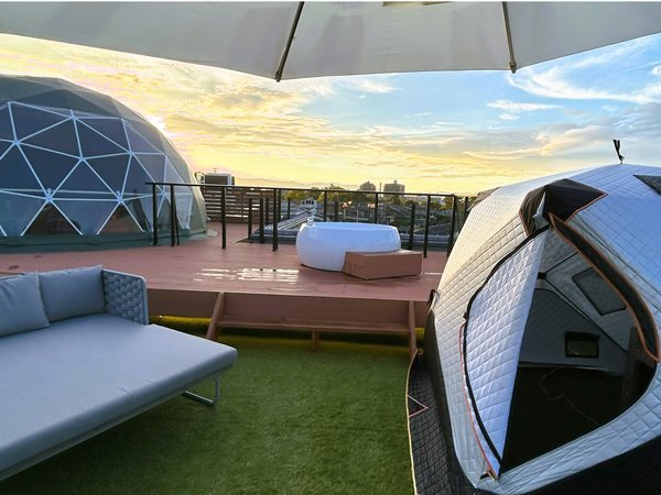 Ԃ₵MFRooftop Glamping area