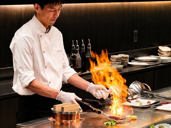 �y�ɐ��u��TEPPAN�I�[�x���W���@CaroCaro���H�Y�ʓ@�i���F�������j�z�y��4.5�z���H�Ɖ���ɐZ��B6������A��l�B��h�Ŏ����̑؍݁B