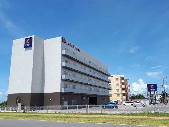 �R���t�H�[�g�z�e���Ί_���F���ԏ�̓z�e���ڂ̑O