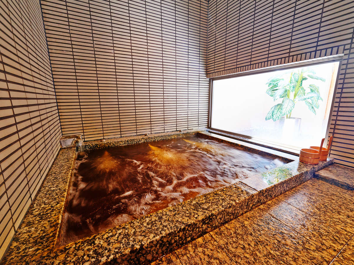 門真市で唯一の天然温泉付きのホテルです※加温・循環濾過しております。