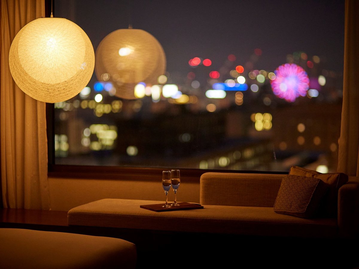 18～20階プレミアフロアから眺める札幌市内の夜景（イメージ）