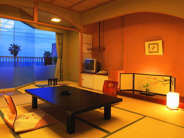 海一望のテラス付一般客室の一例