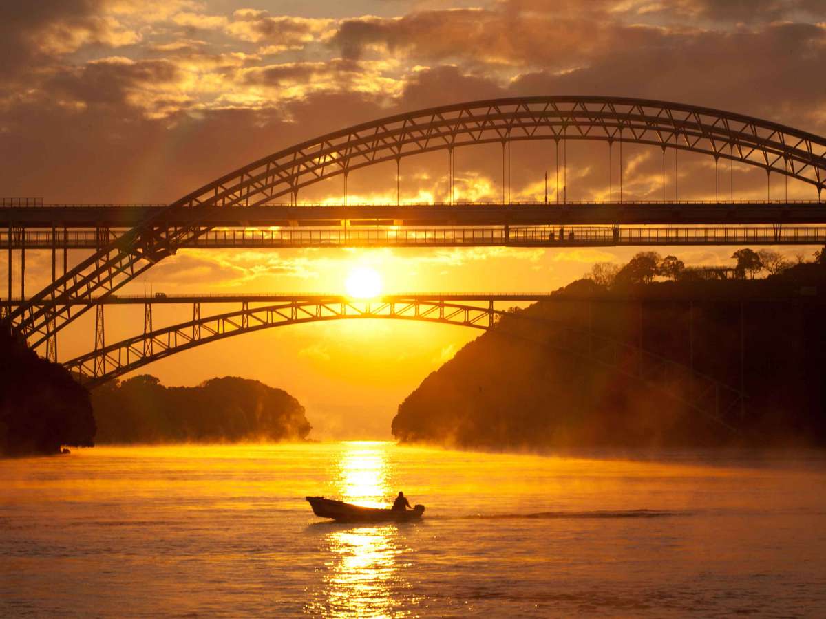 【宿周辺】西海橋からの美しい夕景
