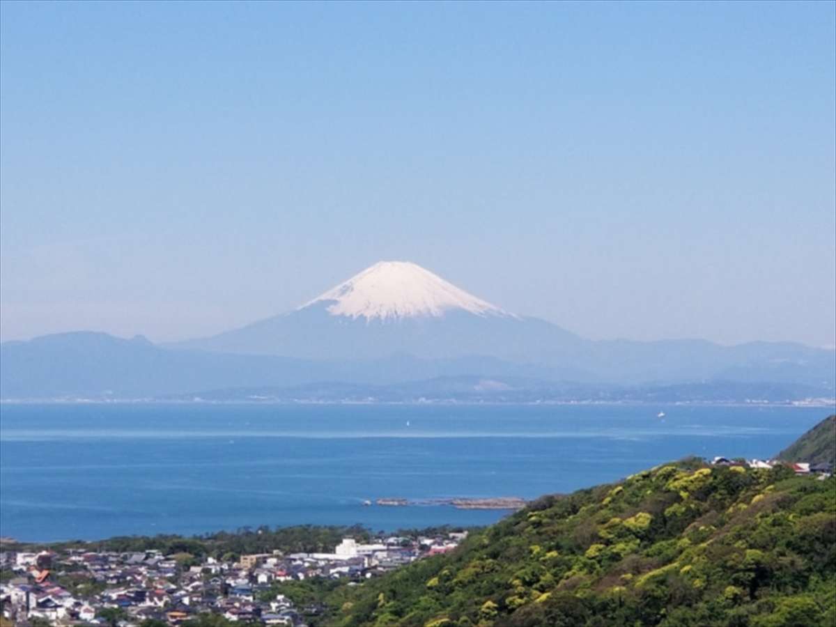 【展望デッキからの景色】天気の良い日は富士山を一望することができる絶景スポット！