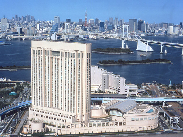 グランドニッコー東京 台場は東京湾に囲まれた「お台場」に。