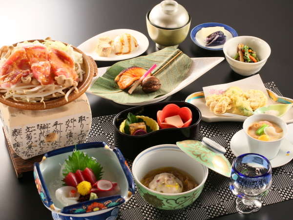 【夕食】会席料理一例