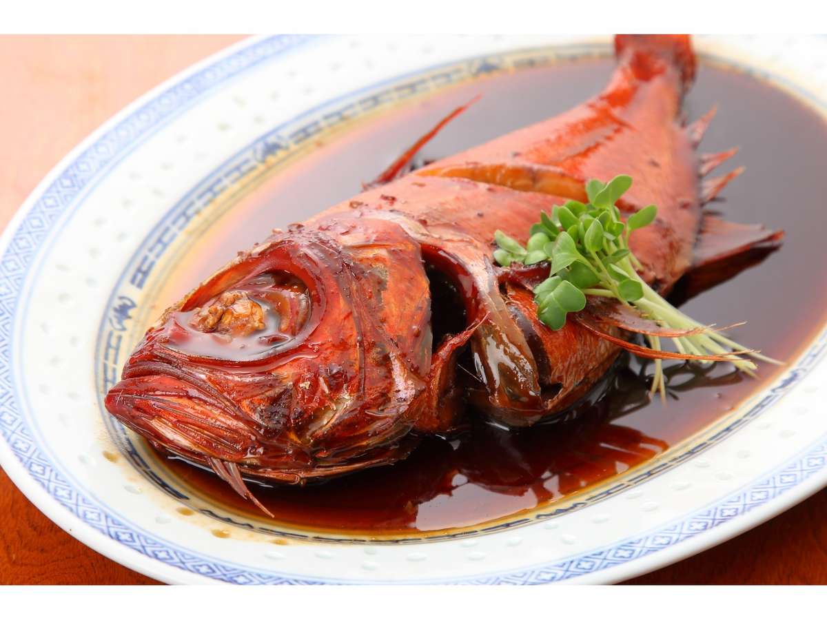 金目鯛の煮魚