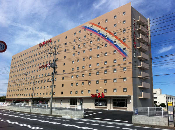 【外観】岩国最大のビジネスホテル
