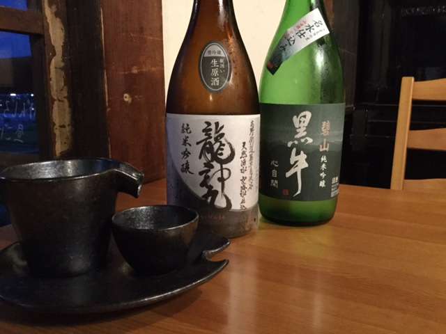 和歌山の幻の地酒「龍神丸」他シェフ厳選の地酒をお楽しみ下さい！