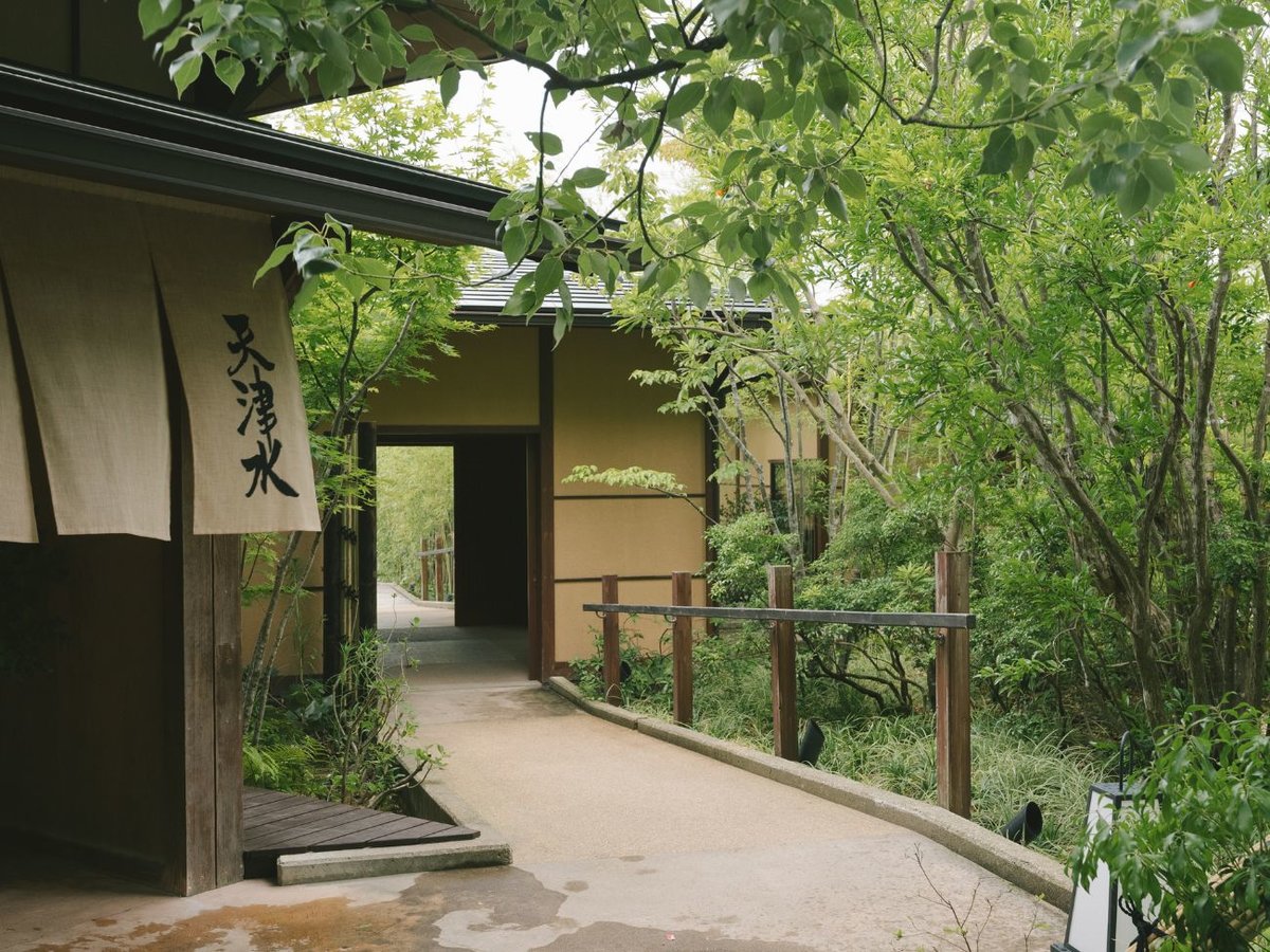 雨情草庵の外観