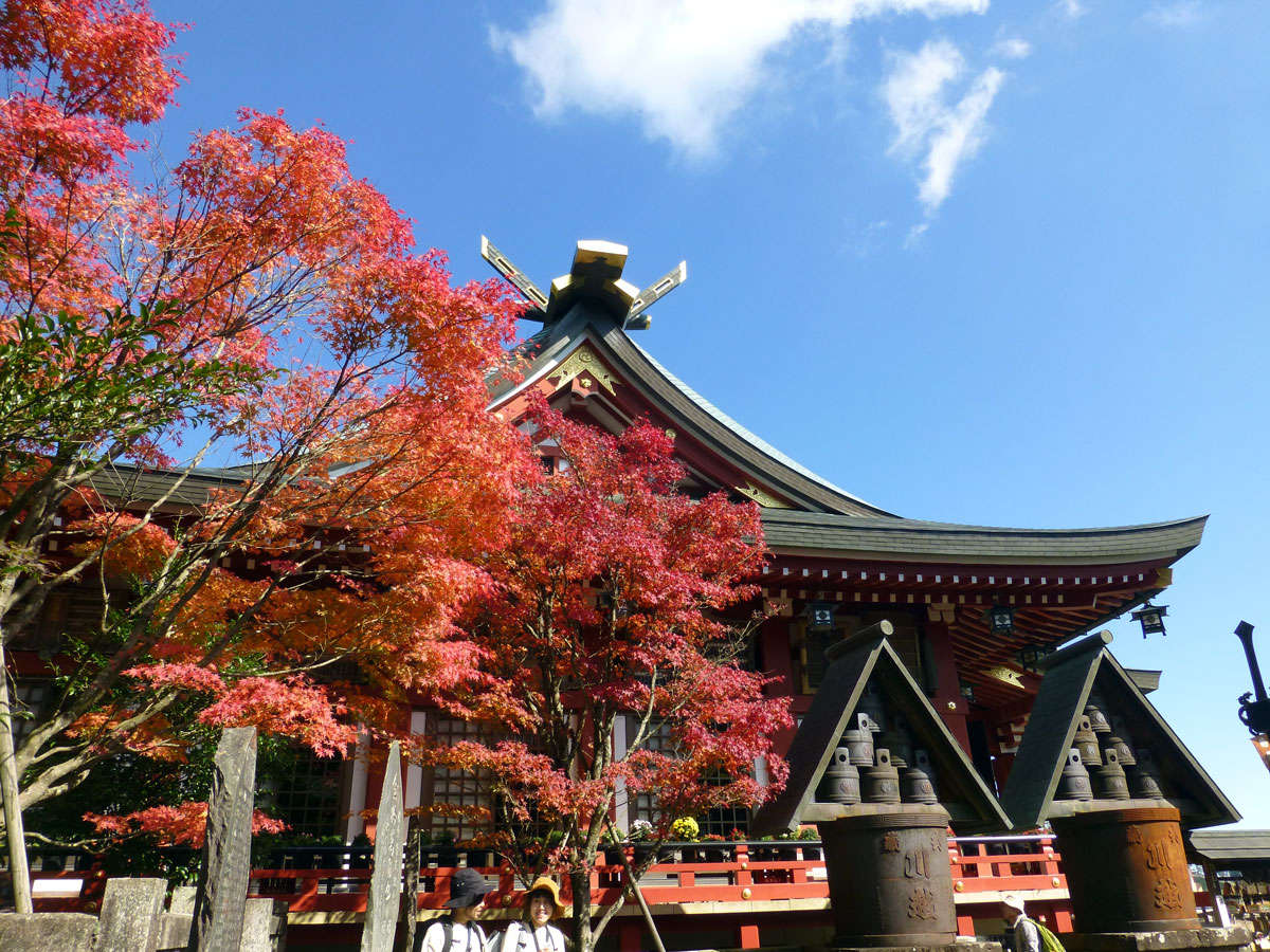 *【阿夫利神社周辺】紅葉シーズンは登山にぴったり。ぜひお出かけ下さい。