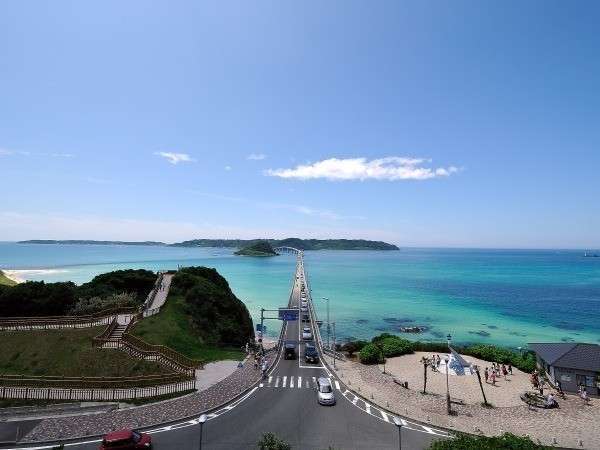 【角島】青い海にかかる大橋で最高のドライブ！
