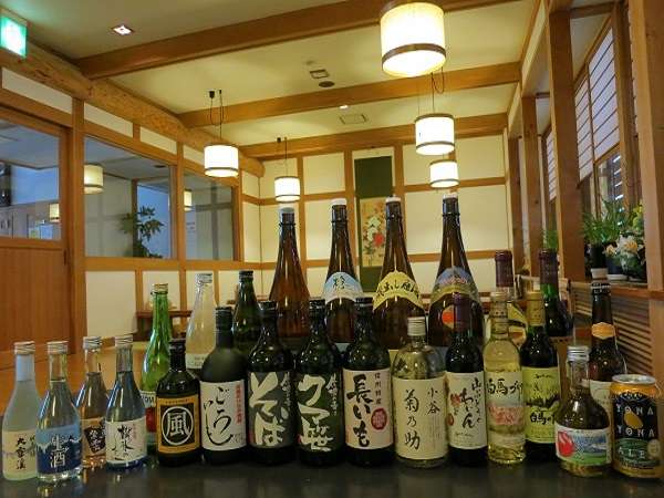 地ビール、地酒他、長野県産のお酒を豊富に取り揃え。お料理と合わせてご賞味下さい。